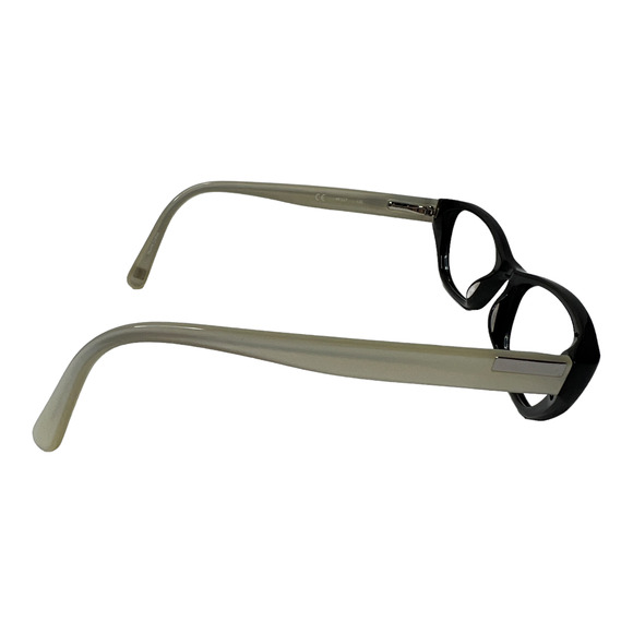 Nine West Black Acetate Cat Eye Glasses Flex Pearl Temples NW5002 49 17 135 1590 - Picture 4 of 7